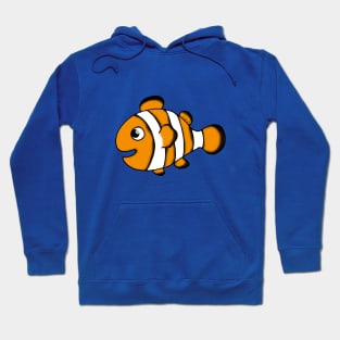 cute clown fish Hoodie